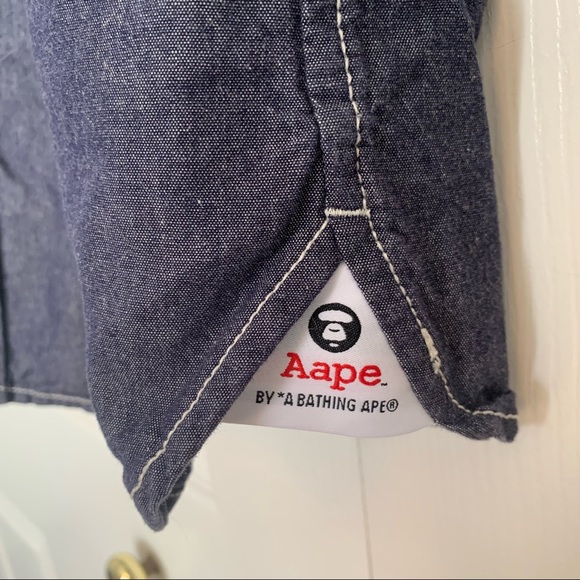 Aape by A Bathing Ape “Bape”. L/s button down. Small - Picture 8 of 8